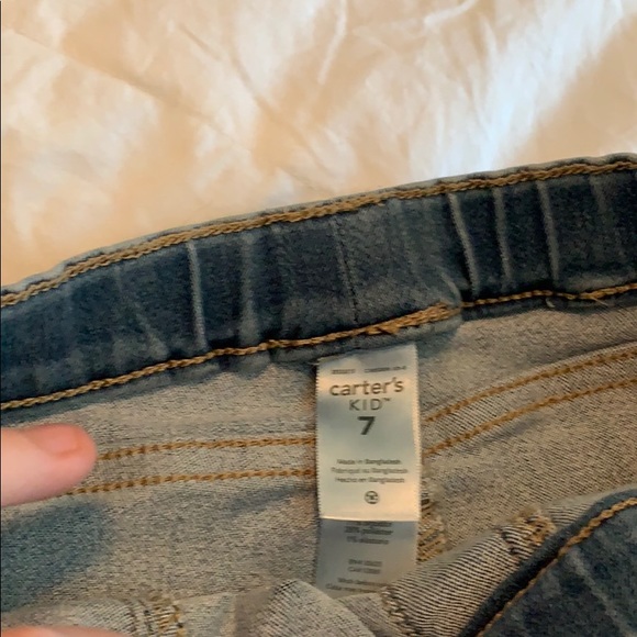 Girls jeans with no zipper close- pull up style - Picture 2 of 4